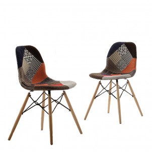 Sedia moderna imbottita "Shel" Sedia moderna imbottita "Shel"